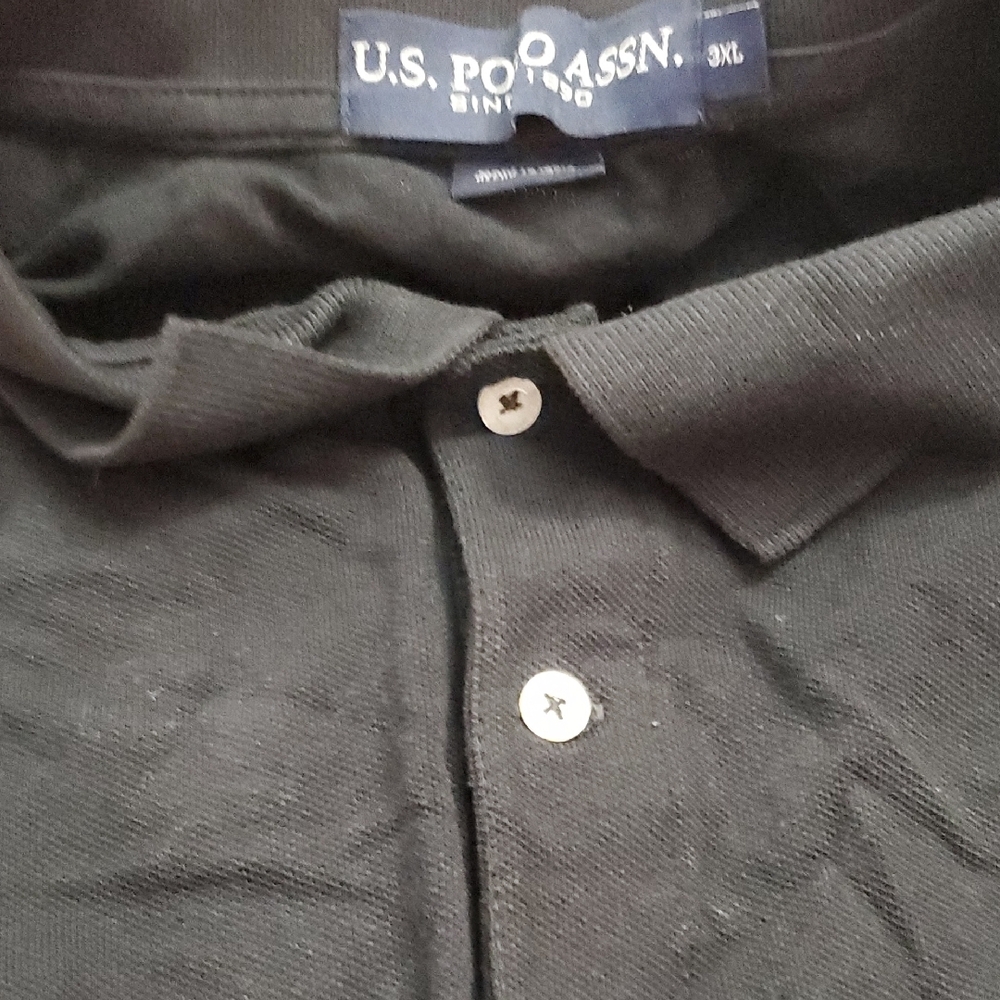 U.S. Polo Assn. Black Short Sleeve Shirt